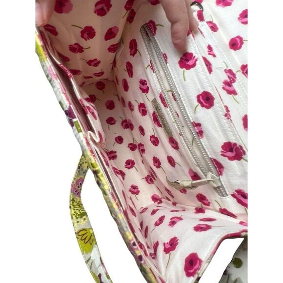 Vera‎ Bradley Julia Frame Structured Top Handle Purse MAKE ME BLUSH - Picture 5 of 8